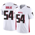 A.Falcons #54 Brandon Dorlus Player White Vapor F.U.S.E. Limited Edoa Stitched Jerseys