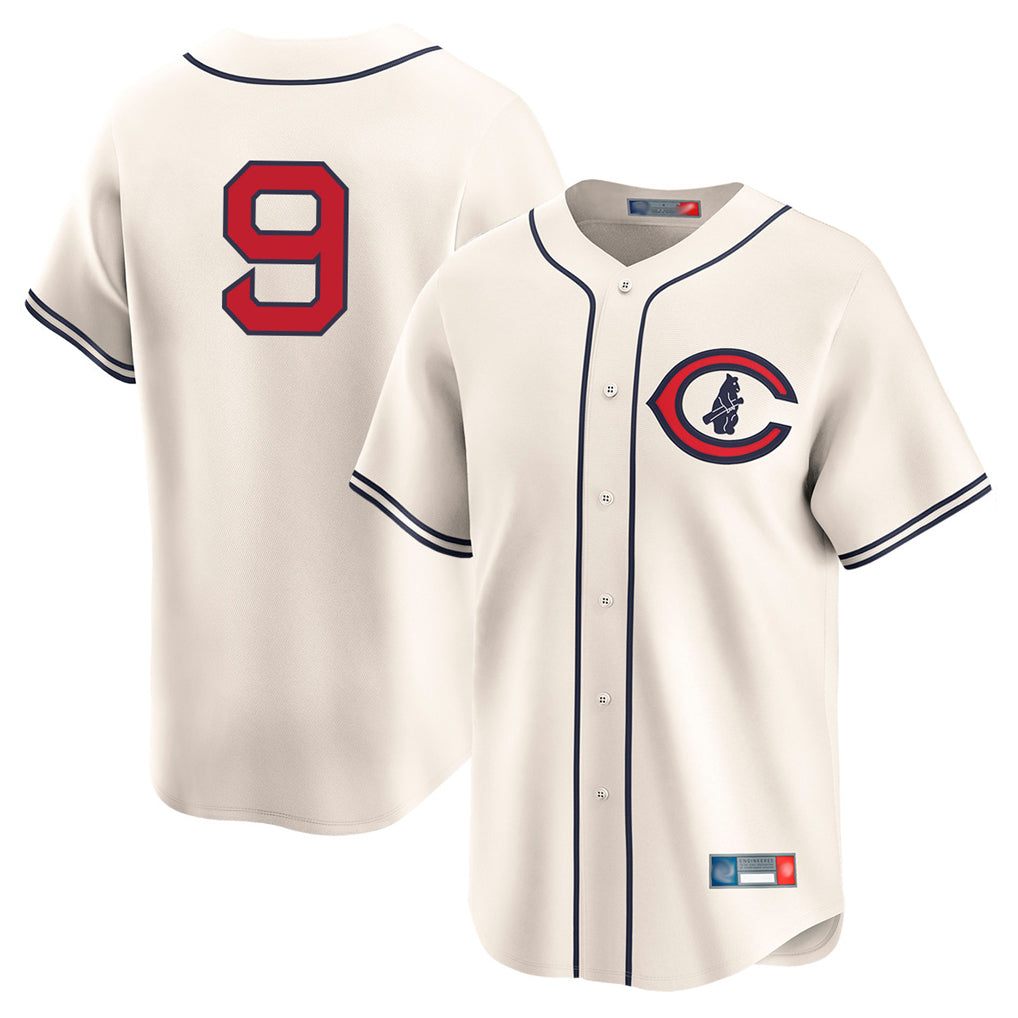 C.Cubs #9 Miguel Amaya Player Cream Field of Dreams Limited Home Game Edoa Stitched Jerseys