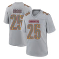 W.Commanders #25 Nick Cross Player Gray Atmosphere Fashion Home Game Edoa Stitched Jerseys