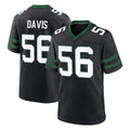 NY.Jets #56 Demario Davis Player Black Legacy Home Game Edoa Stitched Jerseys