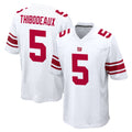 NY.Giants #5 Kayvon Thibodeaux Player White Home Game Edoa Stitched Jerseys