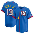 A.Braves #13 Ronald Acuna Jr Player Royal National League All-Star Edition Game Edoa Stitched Jerseys