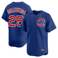 C.Cubs #25 Mois¨¦s Ballesteros Player Royal Limited Home Edoa Stitched Jerseys