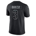 A.Cardinals #3 Budda Baker Player Black RFLCTV Limited Edoa Stitched Jerseys