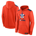 H.Astros ## Astros Blank Player Orange Club Fleece Pullover Hoodie Edoa Stitched Jerseys