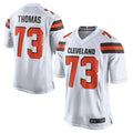 C.Browns #73 Joe Thomas Player White Limited Home Game Edoa Stitched Jerseys