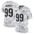 C.Bengals #99 Myles Murphy Player Arctic Camo Salute to Service Limited Edoa Stitched Jerseys