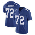 NY.Giants #72 Jermaine Eluemunor Player Royal Limited Vapor Untouchable Home Game Edoa Stitched Jerseys