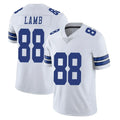 D.Cowboys #88 CeeDee Lamb Player White Vapor Untouchable Limited Home Game Edoa Stitched Jerseys