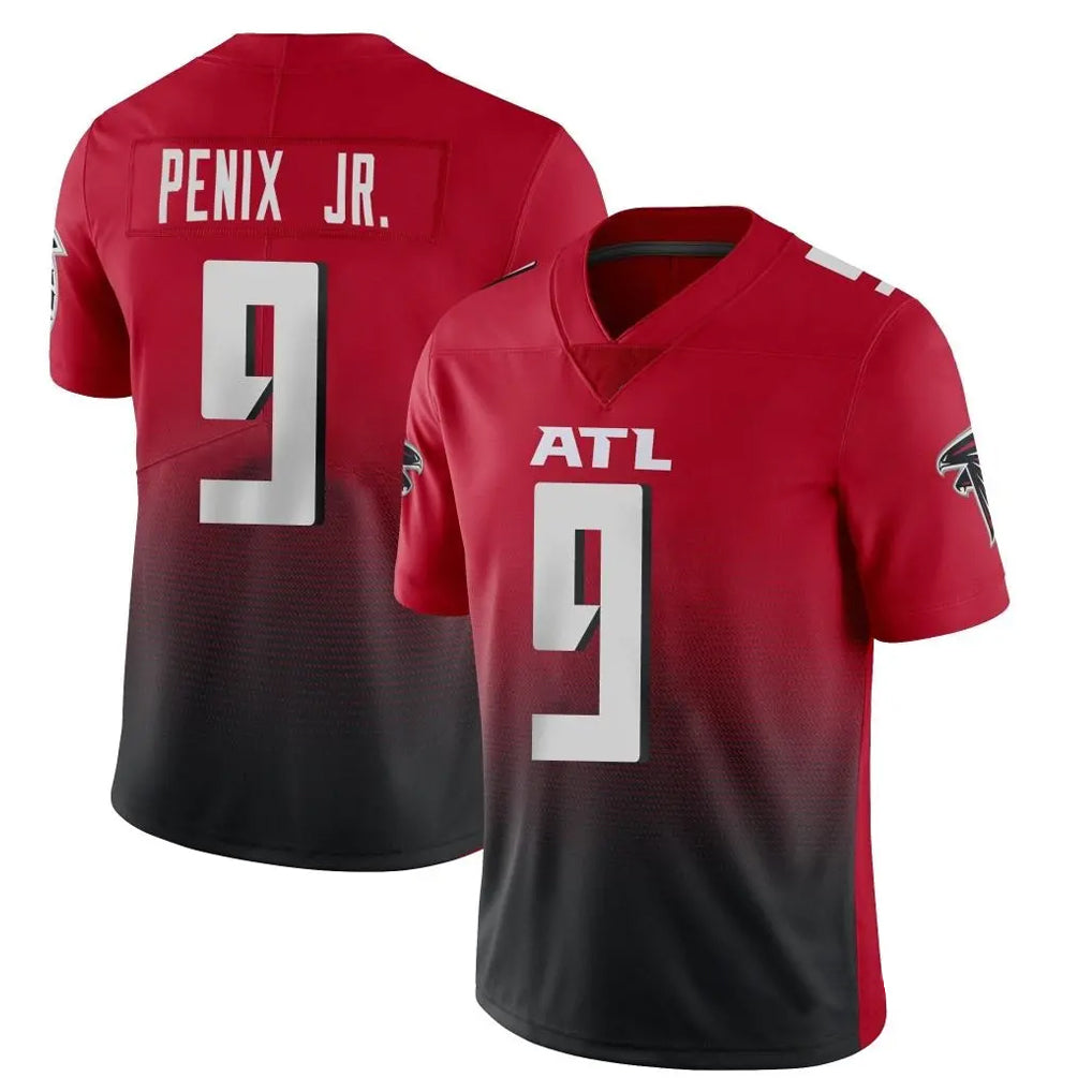 A.Falcons #9 Michael Penix Jr. Player Red Vapor Untouchable Limited Home Game Edoa Stitched Jerseys