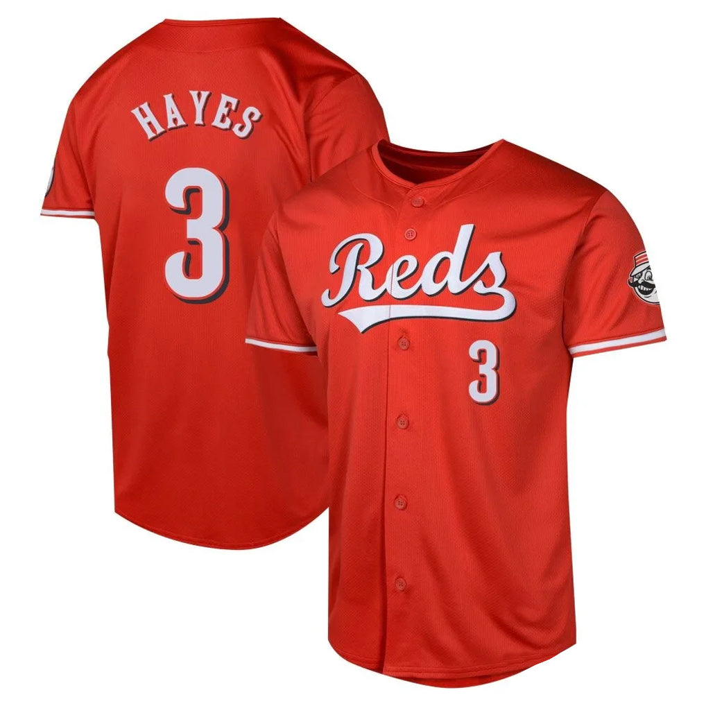 C.Reds #3 Ke'Bryan Hayes Player Red 2026 City Connect Limited Home Edoa Stitched Jerseys