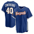 B.Red Sox #40 Willson Contreras Player Royal 2026 World Classic Limited Home Game Edoa Stitched Jerseys
