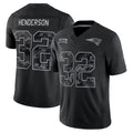 NE.Patriots #32 TreVeyon Henderson Player Black Limited 2026 Salute to Service Home Game Edoa Stitched Jerseys
