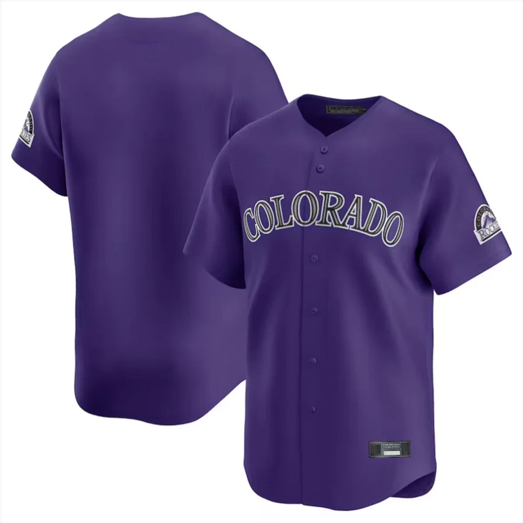 C.Rockies ## Rockies Blank Player Purple Limited Home Edoa Stitched Jerseys