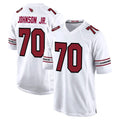 A.Cardinals #70 Paris Johnson Jr. Player White Fashion Home Game Edoa Stitched Jerseys