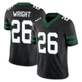 NY.Jets #26 Nahshon Wright Player Black Limited Legacy Vapor F.U.S.E. Home Game Edoa Stitched Jerseys