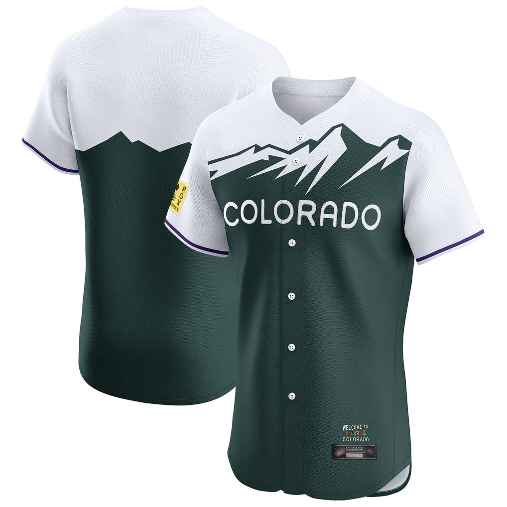 C.Rockies ## Rockies Blank Player Green City Connect Limited Elite Home Edoa Stitched Jerseys