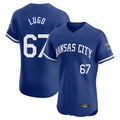 KC.Royals #67 Seth Lugo Player Royal Limited Elite Home Game Edoa Stitched Jerseys
