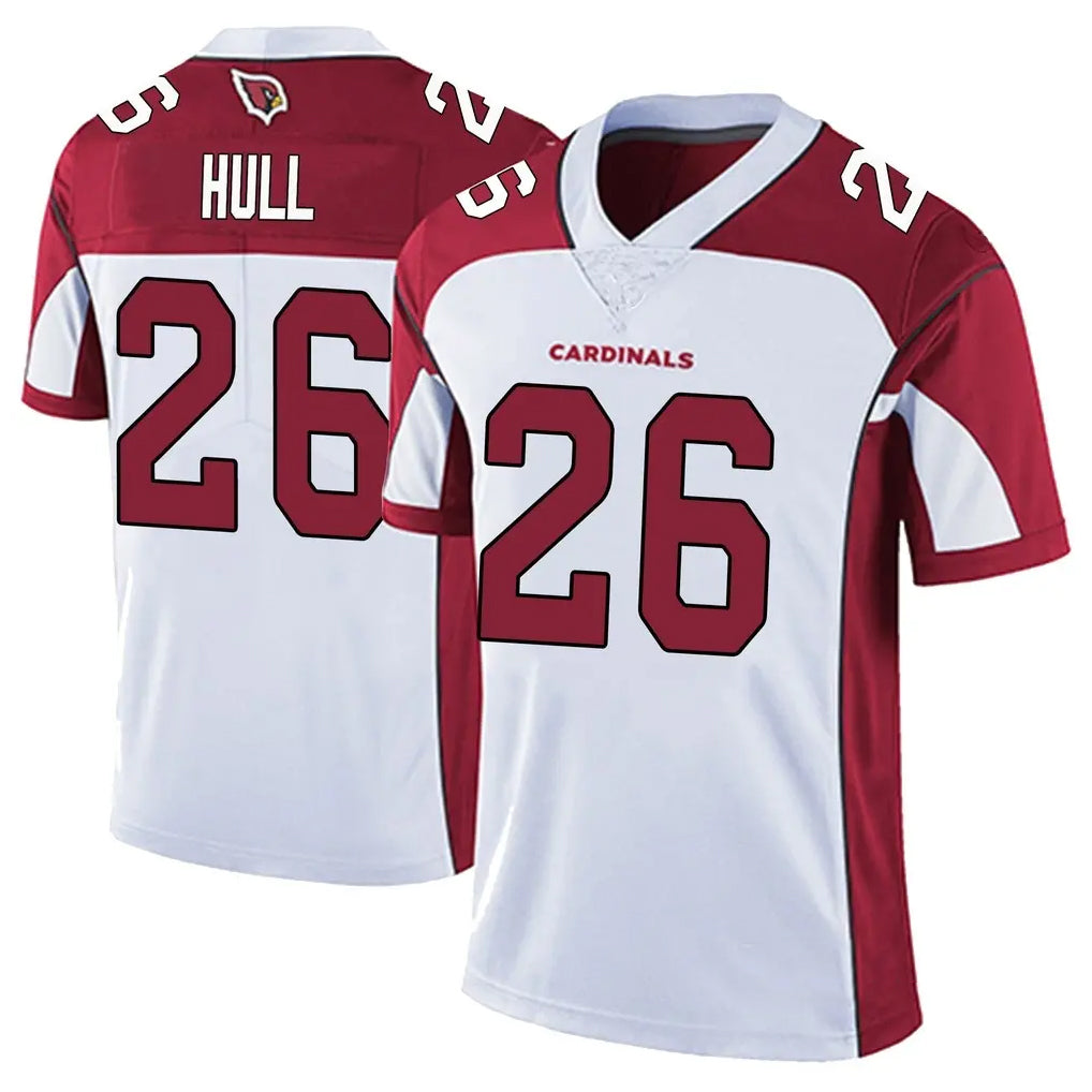 A.Cardinals #26 Evan Hull Player White Vapor Limited Home Game Edoa Stitched Jerseys