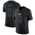 NY.Giants #0 Brian Burns Player Black Impact Limited Home Game Edoa Stitched Jerseys