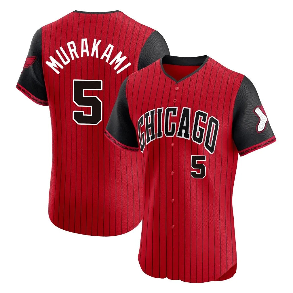 C.White Sox #5 Munetaka Murakami Player Red City Connect Limited Elite Home Edoa Stitched Jerseys