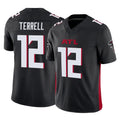 A.Falcons #12 Avieon Terrell Player Black Alternate Vapor F.U.S.E. Limited Edoa Stitched Jerseys