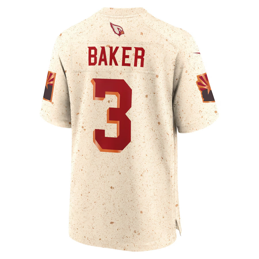 A.Cardinals #3 Budda Baker Player Rivalries Collection Game Edoa Stitched Jerseys