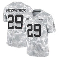 NY.Jets #29 Minkah Fitzpatrick Player Arctic Camo Salute to Service Limited Game Edoa Stitched Jerseys