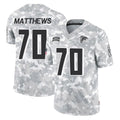 A.Falcons #70 Jake Matthews Player Arctic Camo Salute to Service Limited Edoa Stitched Jerseys