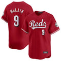 C.Reds #9 Matt McLain Player Red Home Limited Edoa Stitched Jerseys