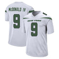 NY.Jets #9 Will McDonald IV Player White Spotlight Home Game Edoa Stitched Jerseys