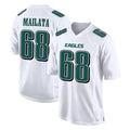 P.Eagles #68 Jordan Mailata Player White Tundra Fashion Home Game Edoa Stitched Jerseys