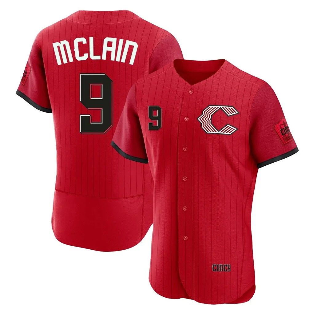 C.Reds #9 Matt McLain Player Red 2026 City Connect Limited Elite Home Edoa Stitched Jerseys