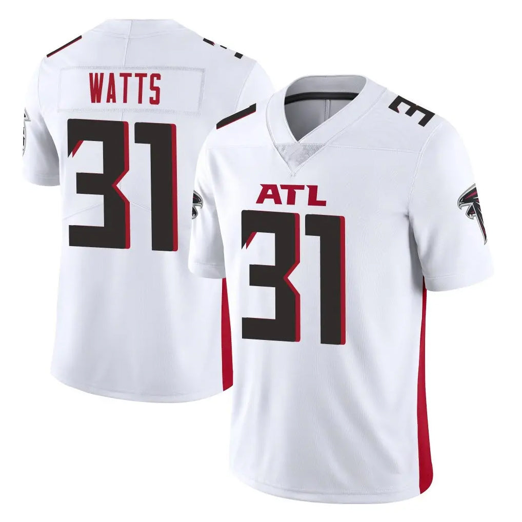 A.Falcons #31 Xavier Watts Player White Vapor Untouchable Limited Home Game Edoa Stitched Jerseys