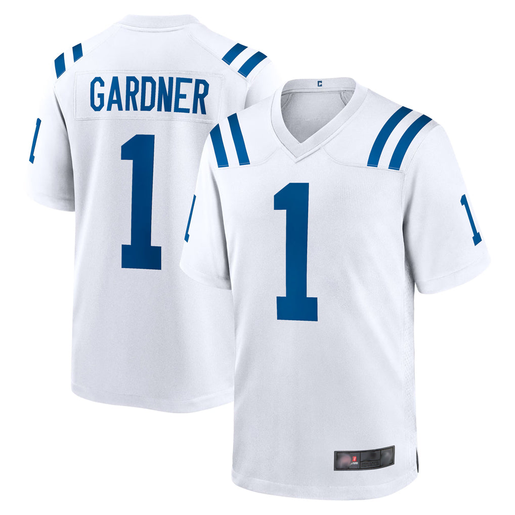 IN.Colts #1 Sauce Gardner Player White Home Game Edoa Stitched Jerseys