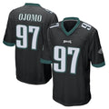 P.Eagles #97 Moro Ojomo Player Black Home Game Edoa Stitched Jerseys