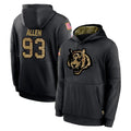 C.Bengals #93 Jonathan Allen Player Black Salute to Service Pullover Hoodies Limited Edoa Stitched Jerseys