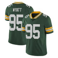 GB.Packers #95 Devonte Wyatt Player Green Vapor Untouchable Limited Home Game Edoa Stitched Jerseys