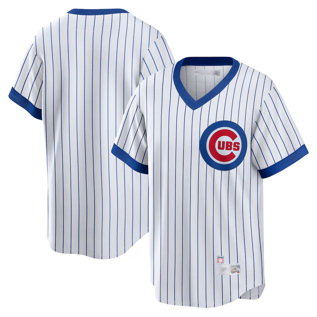 C.Cubs ## Cubs Blank Player White T-shirt Cooperstown Collection Limited Edoa Stitched Jerseys
