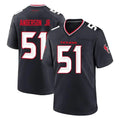 H.Texans #51 Will Anderson Jr. Player Navy Team Home Game Edoa Stitched Jerseys