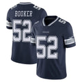 D.Cowboys #52 Tyler Booker Player Navy Vapor Untouchable Limited Home Game Edoa Stitched Jerseys