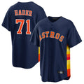 H.Astros #71 Josh Hader Player Navy Home Game Edoa Stitched Jerseys