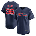 B.Red Sox #36 Triston Casas Player Navy Limited Home Game Edoa Stitched Jerseys