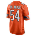 C.Bears #54 Brian Urlacher Player Orange Home Game Edoa Stitched Jerseys