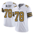 NO.Saints #78 Erik McCoy Player White Limited Color Rush Home Game Edoa Stitched Jerseys