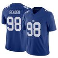 NY.Giants #98 DJ Reader Player Royal Limited Vapor F.U.S.E. Home Game Edoa Stitched Jerseys