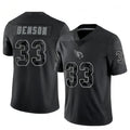 A.Cardinals #33 Trey Benson Player Black RFLCTV Limited Edoa Stitched Jerseys