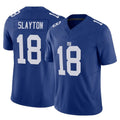 NY.Giants #18 Darius Slayton Player Royal Limited Vapor F.U.S.E. Home Game Edoa Stitched Jerseys