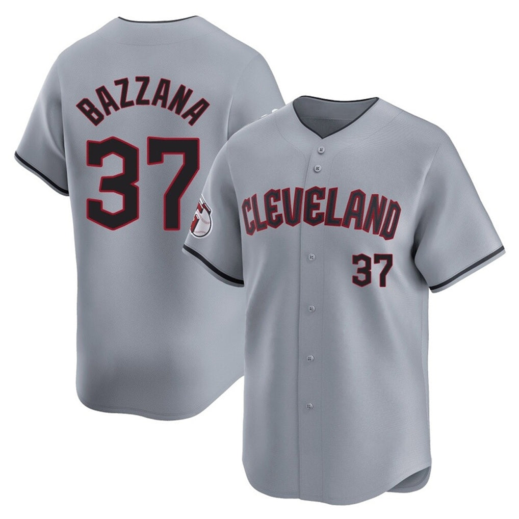 C.Guardians #37 Travis Bazzana Player Gray Road Limited Home Edoa Stitched Jerseys