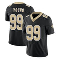 NO.Saints #99 Chase Young Player Black Limited Vapor Untouchable Home Game Edoa Stitched Jerseys